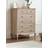 Julian Bowen Camille 6 Oak Chest of Drawer