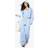 boohoo Ribbed V Neck Vest Top 3 Piece Hooded Tracksuit - Blue