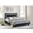 Fairmont Park Kendell Upholstered Black Super King 6' Frame Bed