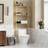 Homcom Bamboo Over Toilet Storage Unit Natural