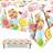 Shein Candy World Tablecloth Pink Color