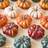 Shein 5pcs Lifelike Pumpkins For Halloween Artificial Plant
