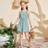Shein Tween Girls Twist Vest-Style Casual Jumpsuit - Woven