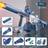 Maxpower M416 Blue Light Electric Water Gun