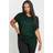 Yours Polka Dot Print Blouse Plus Size - Black/Green