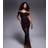 Kaiia Exclusive Double Layered Shoulder Sheer Mesh - Chocolate Brown