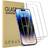 Shein Premium Tempered Glass Screen Protector for iPhones 3-Packs