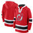 Fanatics New Jersey Devils NHL Laced Hockey Hoody Mens