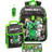 Minecraft Printed Backpack 4-pack - Black