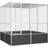 vidaXL Bird Cage 213.5x217.5x211.5cm Anthracite
