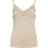 Object Leena Lace Sleeveless Top - Humus