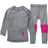 Helly Hansen Kid's Lifa Merino Set - Grey Melange