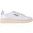 Autry Medalist Low W - White/Silver Leather