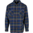 Urban Classics Mountain Flannel Shirt - Navy