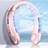 Leaper 100-Speed Portable Bladeless Neck Fan Pink