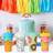 Shein 4pcs 16oz Plastic Ice Cream Cup Set
