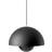 &Tradition Flowerpot VP2 Matte Black Pendant Lamp 19.7"
