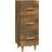 vidaXL Engineered Wood Smoked Oak Sideboard 34.5x90cm