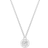 Swarovski Dextera Pendant Necklace - Silver/Transparent