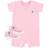 Converse Baby Summer Suit with Socks - Cherry Blossom (56A247-ACP)