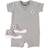 Converse Baby Summer Suit with Socks - Grey Heather (56A247-042)