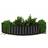Ventura Funky Flower Box - Black 90x20x20cm