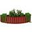 Ventura Funky Flower Box - Red 90x20x20cm