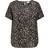 Only Carmakoma Carvika Short Sleeve Top - Beige/Pumice Stone