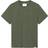 Les Deux Norregaard T-shirt - Olive Night/Orange