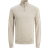 Jack & Jones Emil Plain Quarter Zip - Beige/Oatmeal