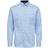 Selected Slim Fit Shirt - Blue/Light Blue