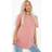 boohoo Womens Maternity Washed Out T-Shirt Pink