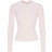 SKIMS Cotton Jersey Long Sleeve T-shirt - Barely Pink