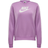 Nike Sportswear Club Fleece Women's Logo Crew Neck Sweatshirt - Beyond Pink/White