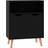 vidaXL Engineered Wood High Gloss Black Skænk 60x72cm