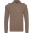 Oscar Jacobson Patton Half Zip Sweater - Beige