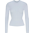 SKIMS Cotton Jersey Long Sleeve T-shirt - Zen Blue