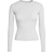 SKIMS Cotton Jersey Long Sleeve T-shirt - Light Heather Grey