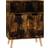 vidaXL Engineered Wood Smoked Oak Skænk 60x72cm