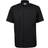 Seven Seas Fine Twill Short Sleeve Shirt - Black
