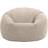 ICON Retro Kingston Classic Fluffy Large Beige Bean Bag