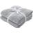 Catherine Lansfield Anti Bacterial Bath Towel Silver, Grey (140x90cm)