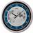 Seiko QXA831S Blue/Grey Wall Clock 40cm