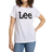 Lee Women's Regular Logo Tee - White