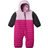 Columbia Infant Powder Lite Reversible Bunting - Wild Fuchsia/Aura/Shark