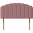 Silentnight Merlin Velvet Double Dusky Pink Headboard 135cm