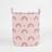 OHS Rainbow Print Storage Blush Basket