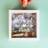 Out of The blue Wooden Money Box Travel Cash 15 x 15 x 5 cm