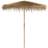 vidaXL Bamboo Umbrella with Banana Leaf Roof 240 cm