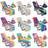 Shein Rainbow Striped Ultra Fine Beach Loose Chair Cover